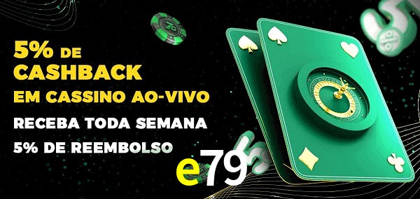 Promoções do cassino ao Vivo e79
